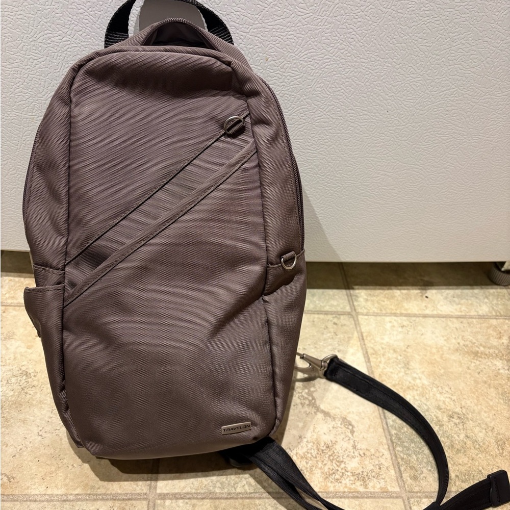 (Sold) Travelon Anti-Theft Sling Bag Backpack